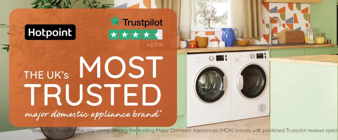 Hotpoint brand most trusted kitchen appliances freestanding and built in