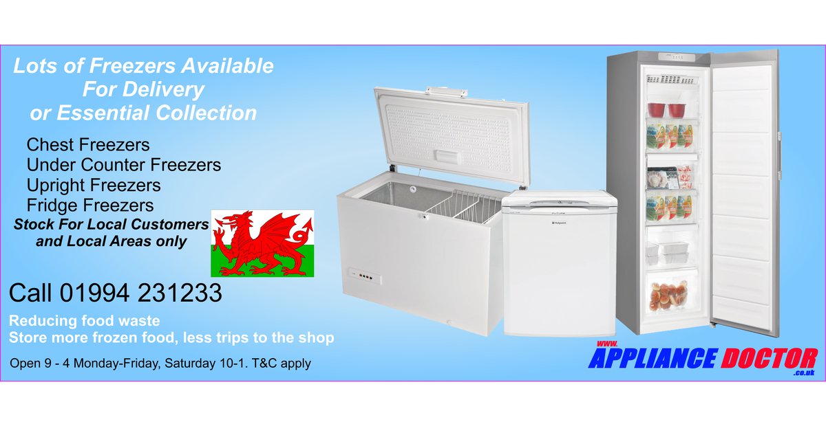 Appliance Doctor The Different Types Of Freezers